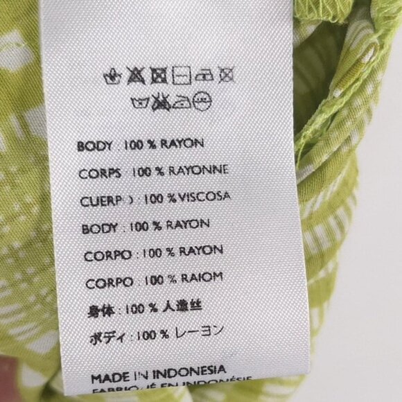 NWT FAITHFULL THE BRAND Imogen Mini Dress Djerra Check Lime FF1621-DCL SMALL - Picture 13 of 14